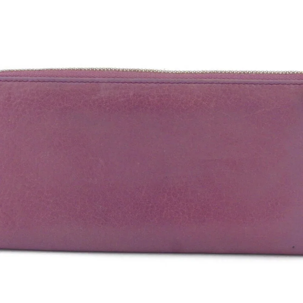 BVLGARI wallet Monete leather Auth used T9949 - Picture 8 of 8